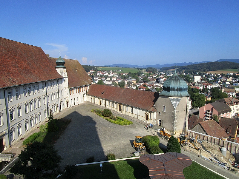 Schatzturm (Tour du Trésor) im Schloss Porrentruy