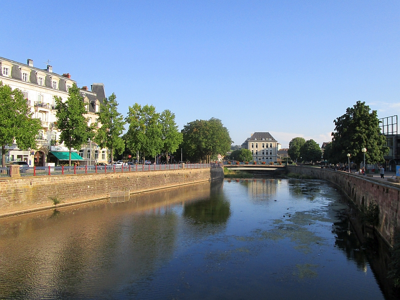 Fluss Savoureuse in Belfort