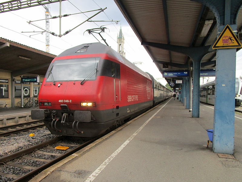 InterRegio der SBB im Bahnhof Konstanz