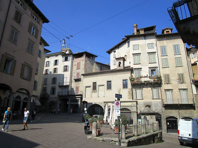 Oberstadt (Città Alta) von Bergamo