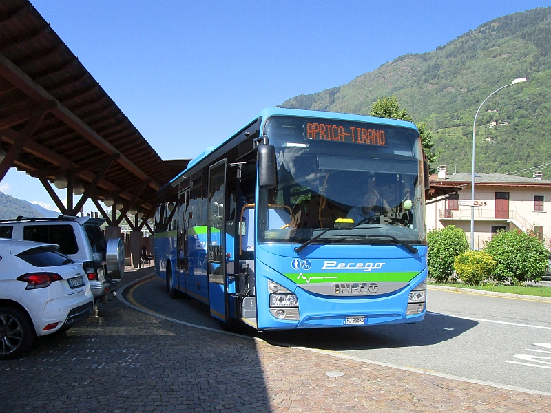 Bus von Edolo nach Tirano