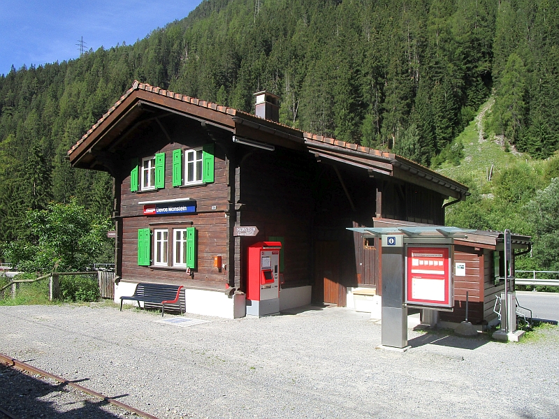 Bahnhof Davos Monstein