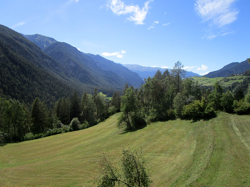 Landschaft an der Albulabahn