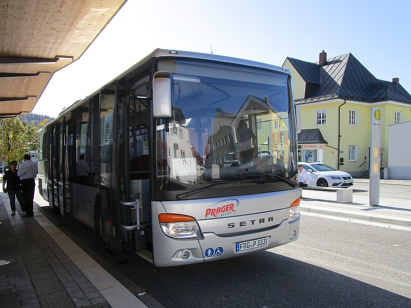 Bus von Freyung nach Grafenau