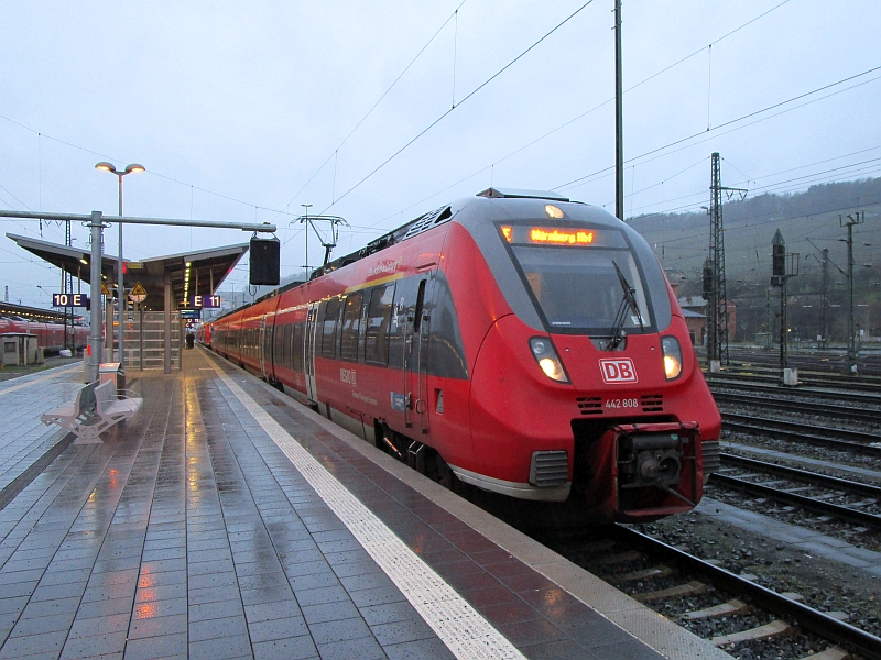 Talent 2-Triebzug als Franken-Thüringen-Express
