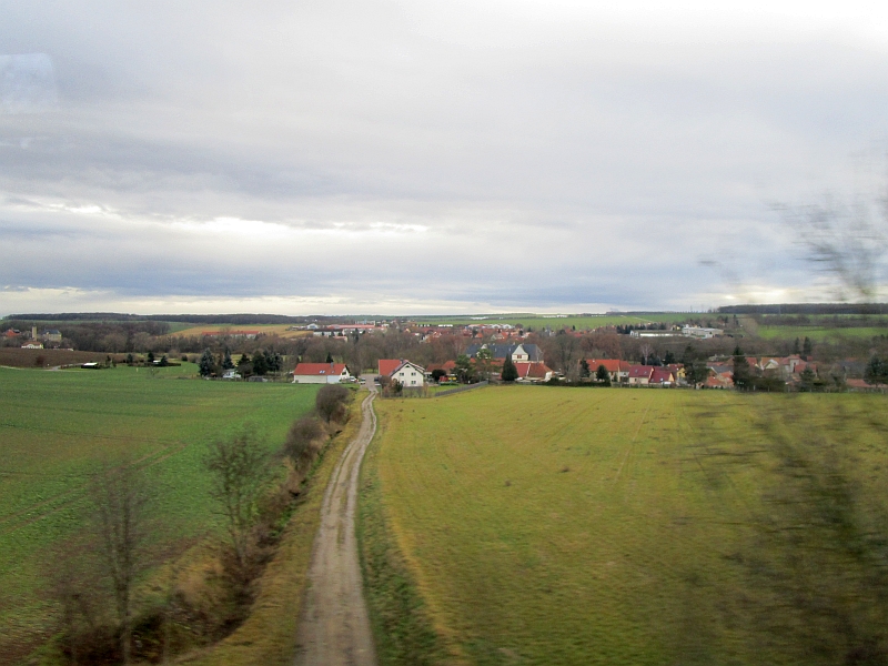 Fahrt auf der Thüringerbahn