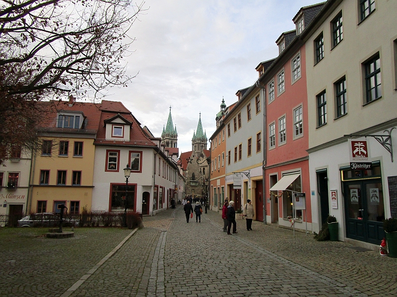 Spaziergang durch die Herrenstraße in Naumburg