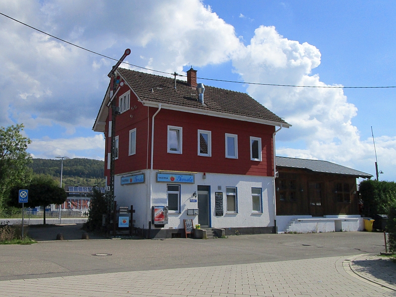 Bahnhofsgebäude von Rudersberg