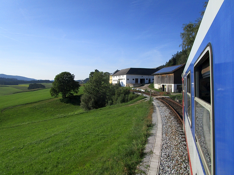 Mühlkreisbahn bei Rohrbach-Berg