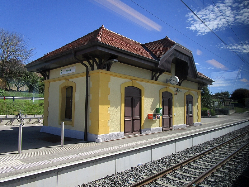 Bahnhofsgebäude von Assens