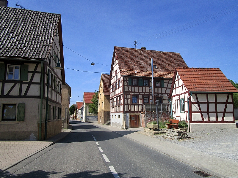 Fachwerkhäuser in Hüffenhardt