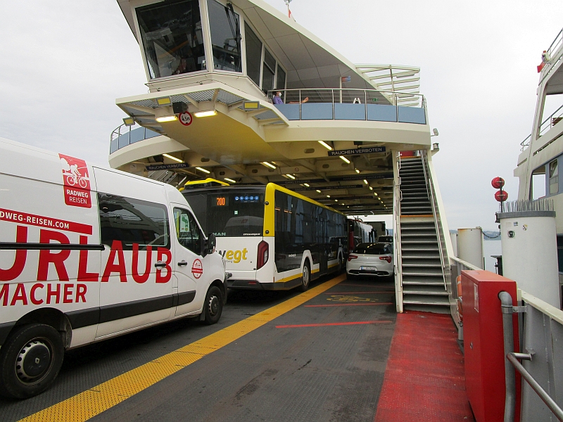 RegioBus auf der Autofähre Konstanz-Meersburg