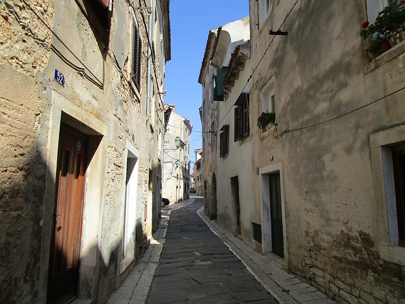 Spaziergang durch die Altstadt von Vodnjan