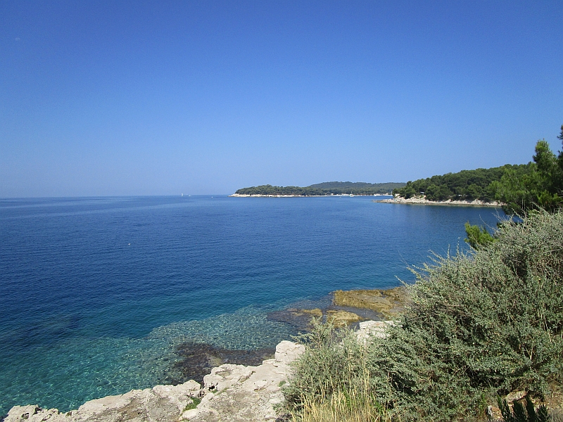 Adriaküste bei Pula