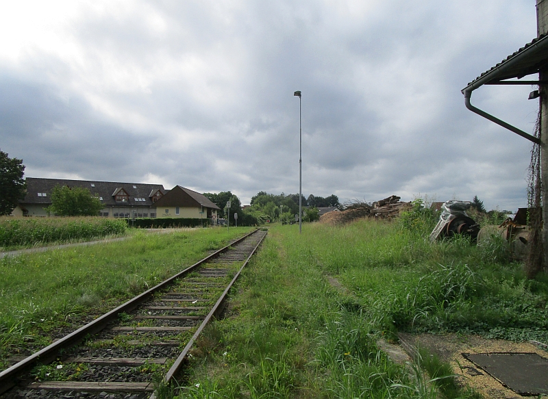 Streckenende der Radkersburger Bahn auf der österreichischen Seite