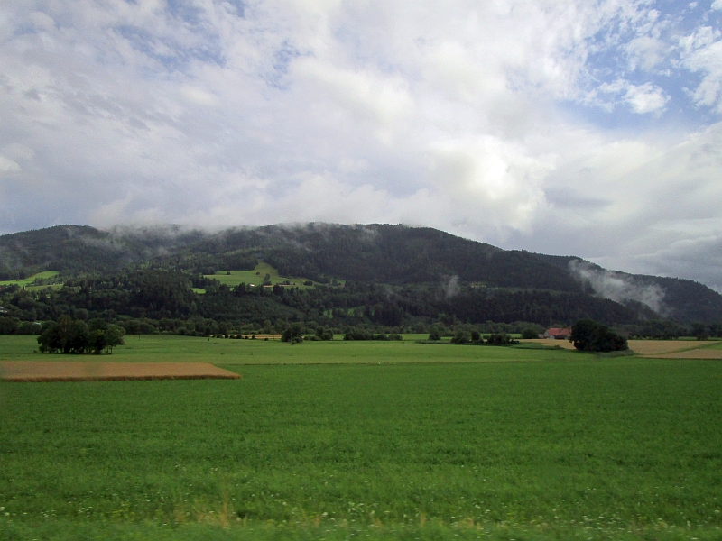 Fahrt mit dem Bus durch das Obere Murtal