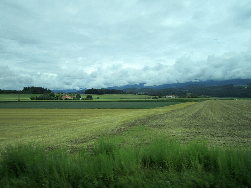 Fahrt durch das Friesacher Feld