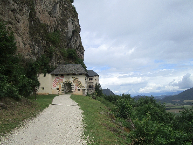 Fähnrichtor an Burg Hochosterwitz