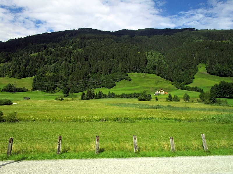 Fahrt durch das Gasteinertal