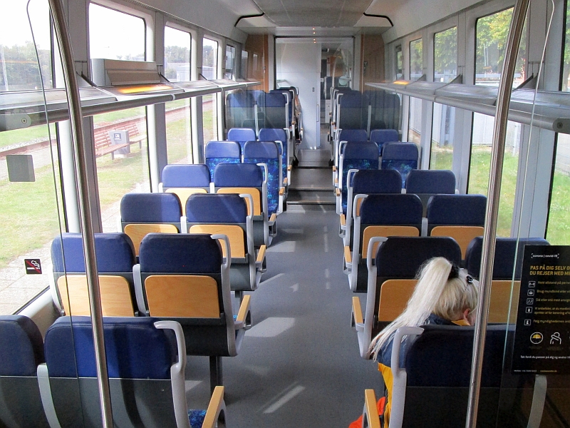 Innenbild Desiro-Triebzug von Midttrafik
