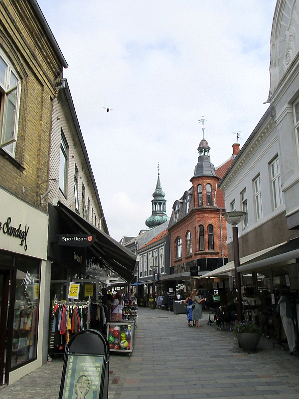 Im Ortskern von Lemvig