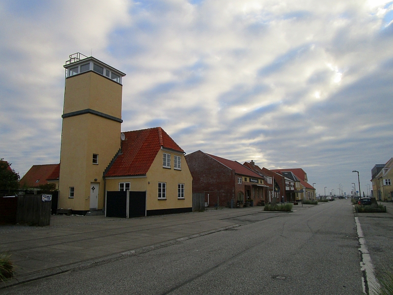 Straßenzug in Thyborøn