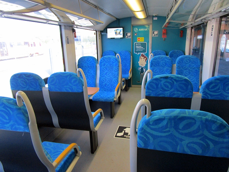 Innenbild LINT-Triebzug von Arriva