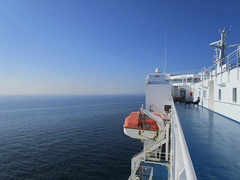 Überfahrt über die Ostsee