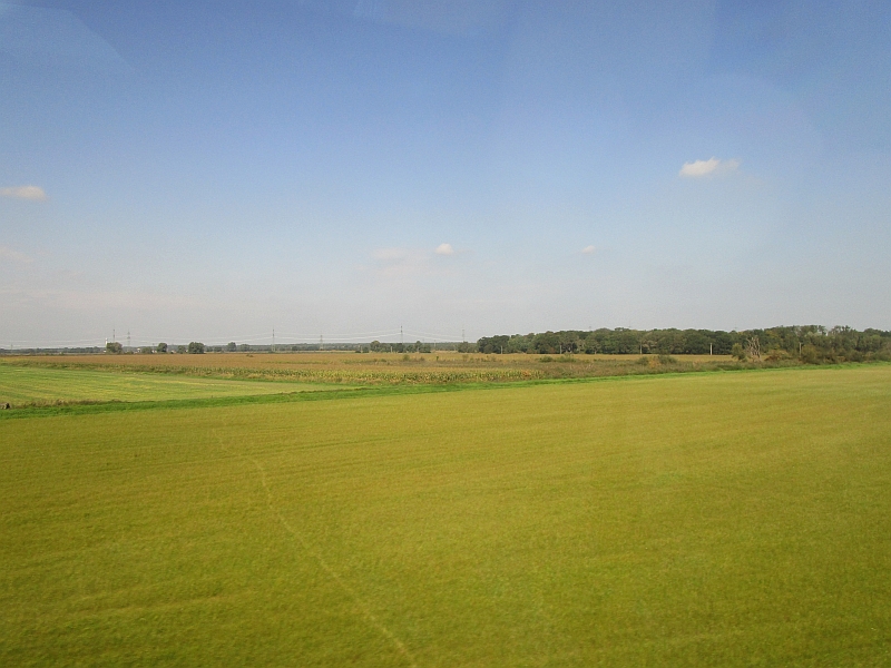 Fahrt durch Brandenburg