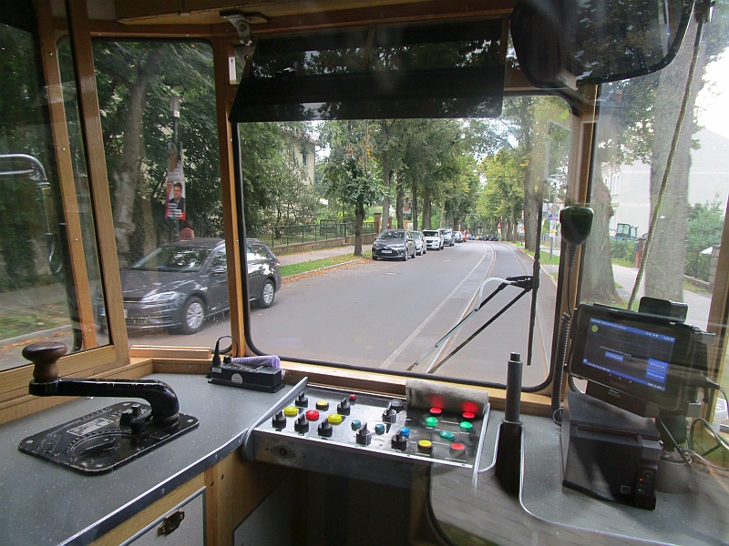 Fahrt durch Woltersdorf