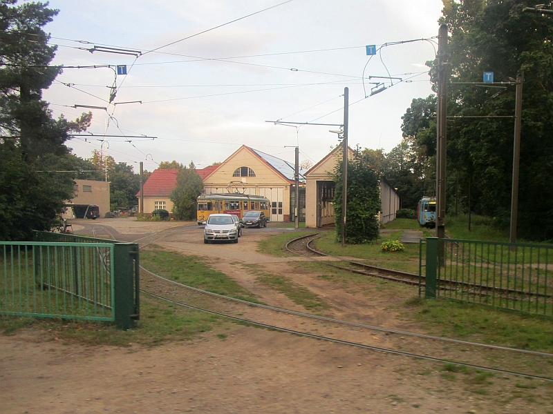 Betriebshof der Schöneicher-Rüdersdorfer Straßenbahn in Schöneiche