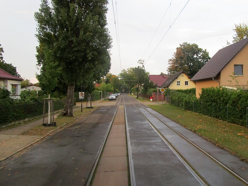 Fahrt durch Schöneiche