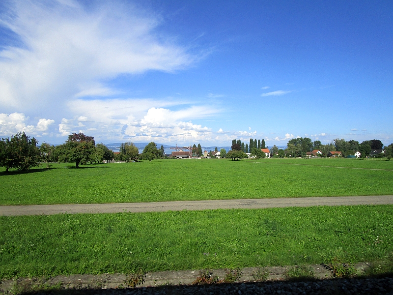 Fahrt auf der Seelinie von Romanshorn nach Kreuzlingen