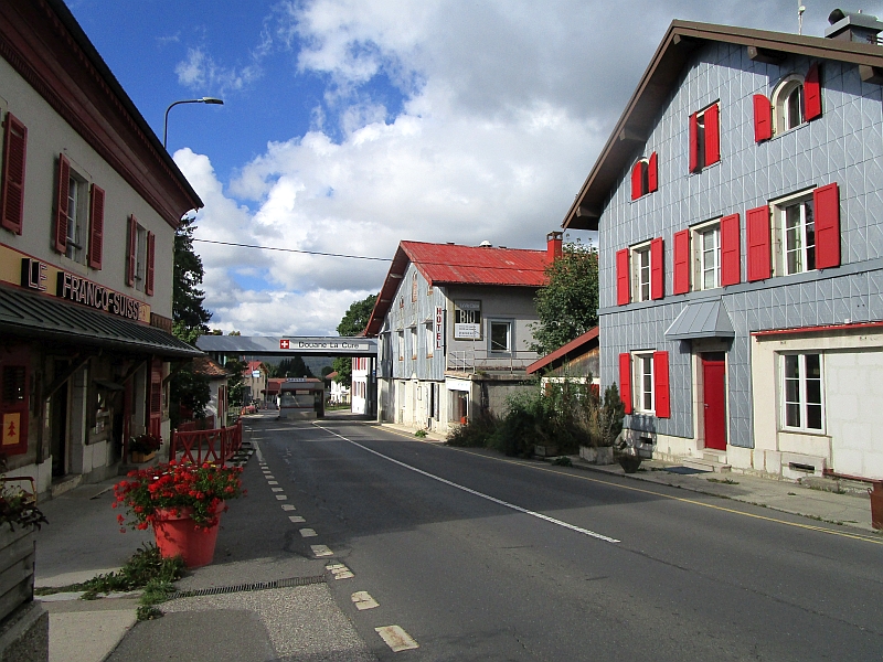 Grenzübergang in La Cure