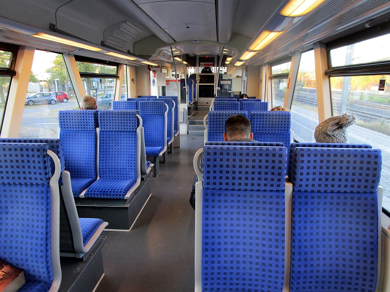 Innenbild Regioshuttle-Dieseltriebzug