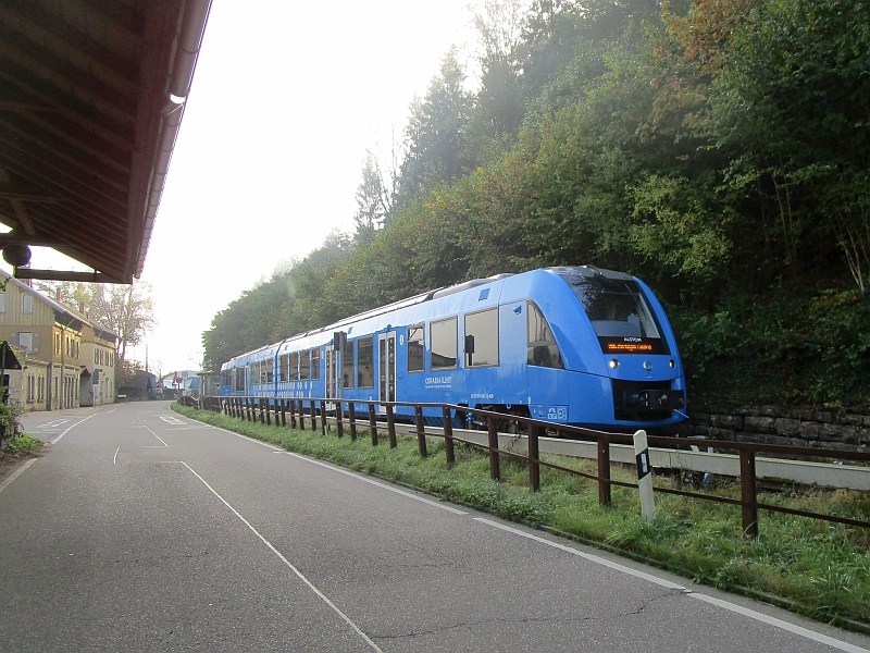 Wasserstoffzug Coradia iLint in Eyach