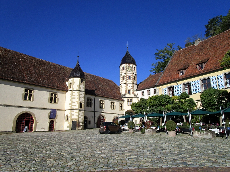 Innenhof von Schloss Haigerloch