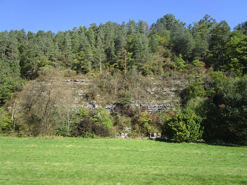 Fahrt durch das Eyachtal