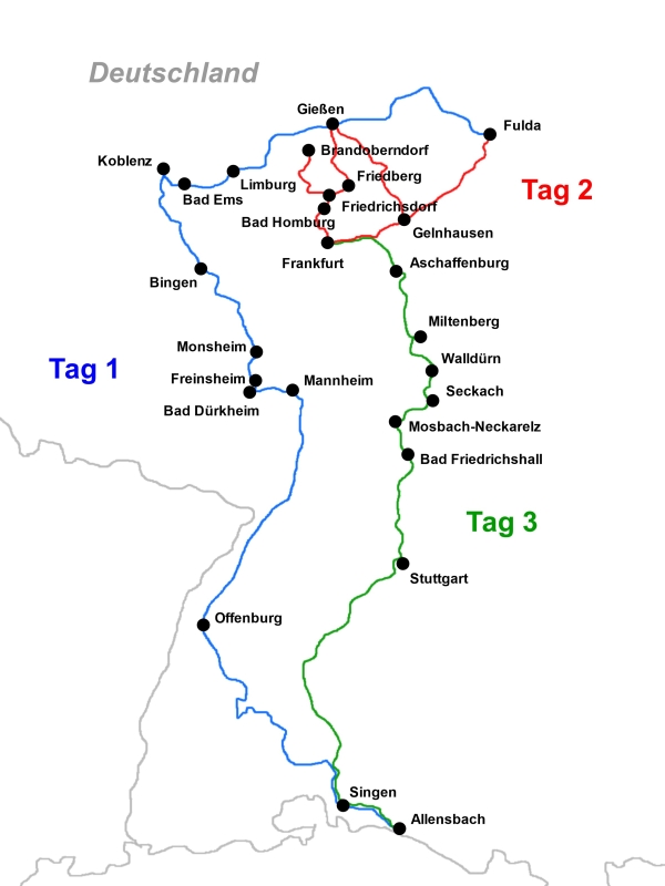 Reiseroute