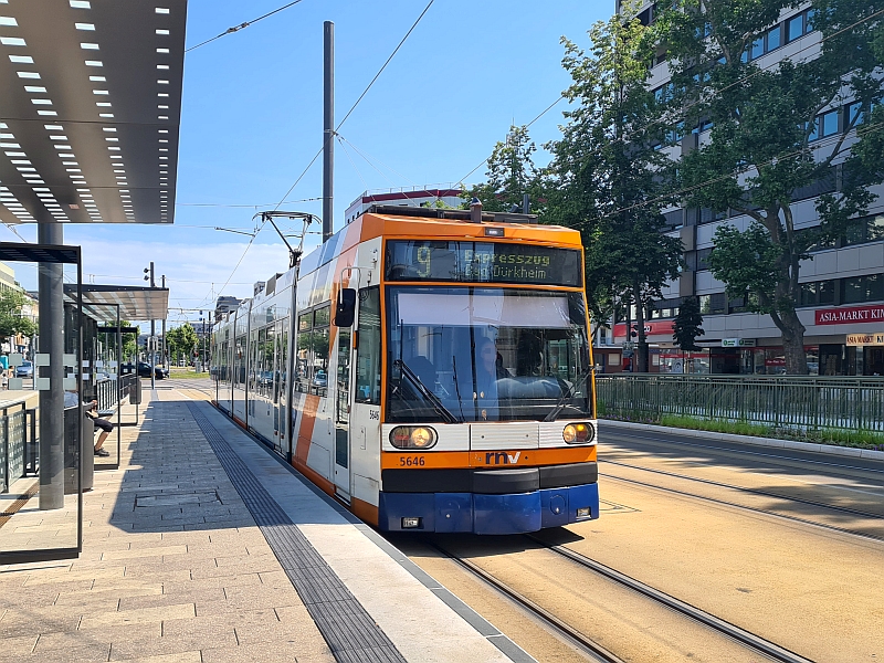 Straßenbahn von Mannheim nach Bad Dürkheim
