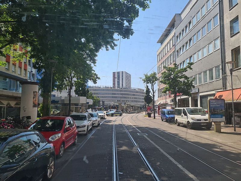 Fahrt durch Ludwigshafen