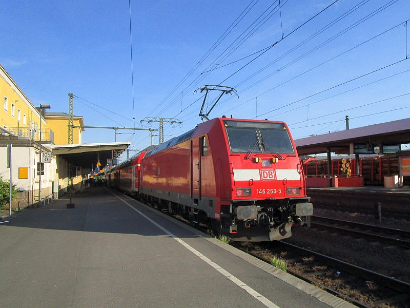 Regionalexpress von Fulda nach Frankfurt