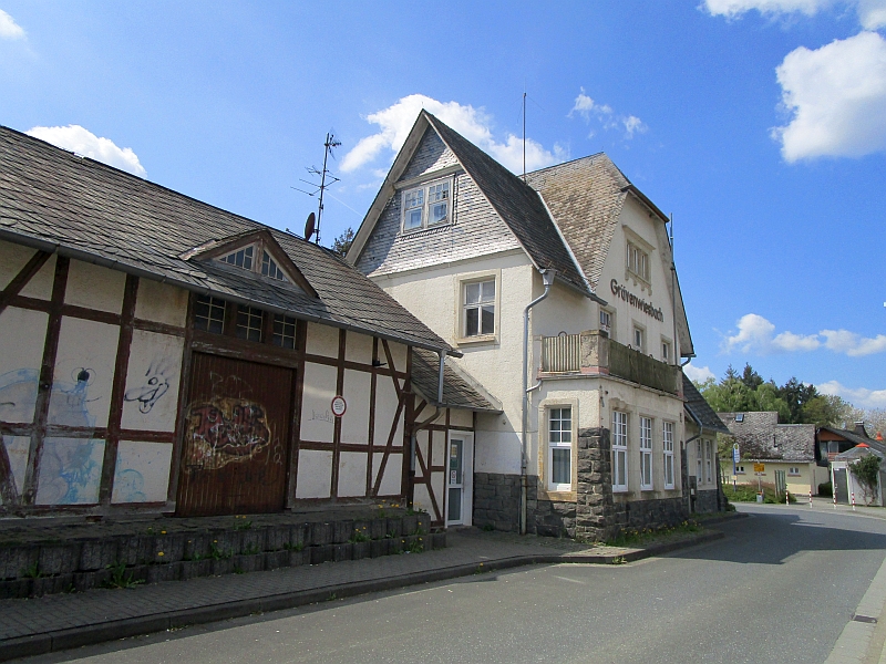 Bahnhofsgebäude von Grävenwiesbach