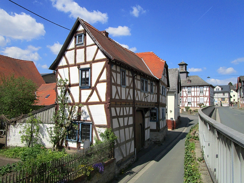 Im Ortskern von Brandoberndorf