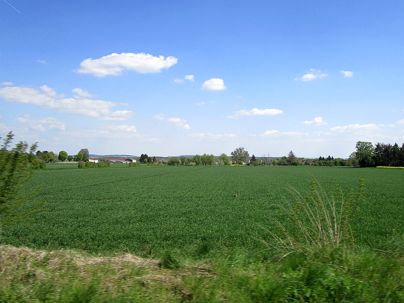 Fahrt durch die Wetterau