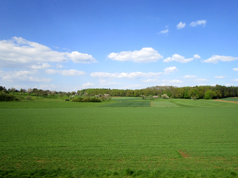 Fahrt auf der Lahn-Kinzig-Bahn
