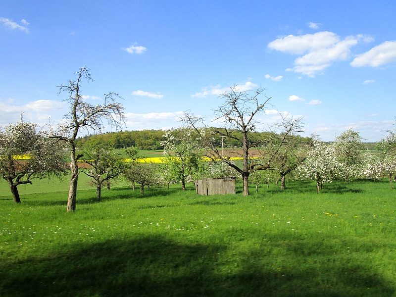 Fahrt durch Mittelhessen