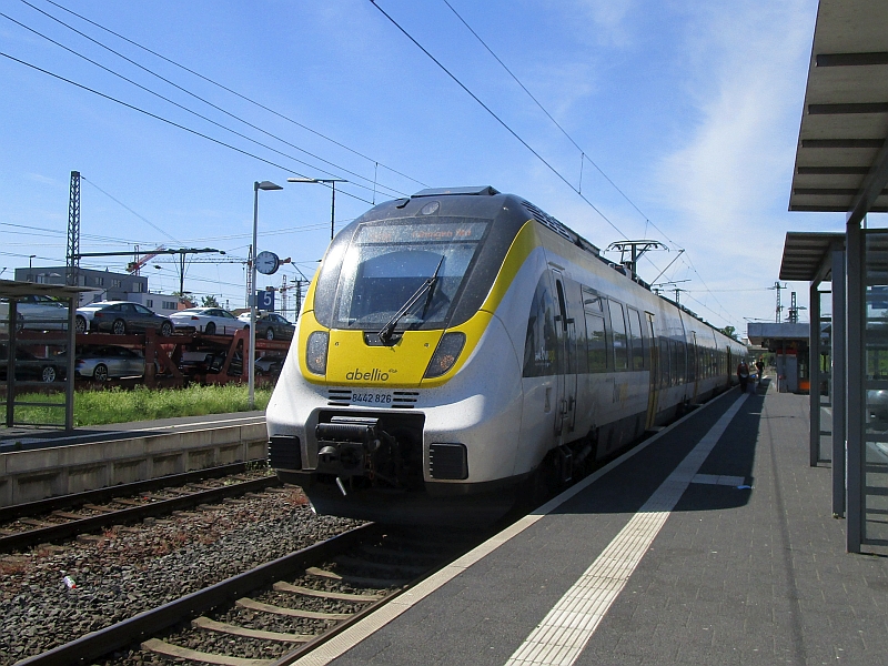 Talent-Triebzug von Abellio in Bad-Friedrichshall