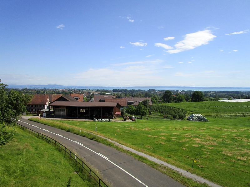 Fahrt durch das Bodensee-Hinterland nach St. Gallen