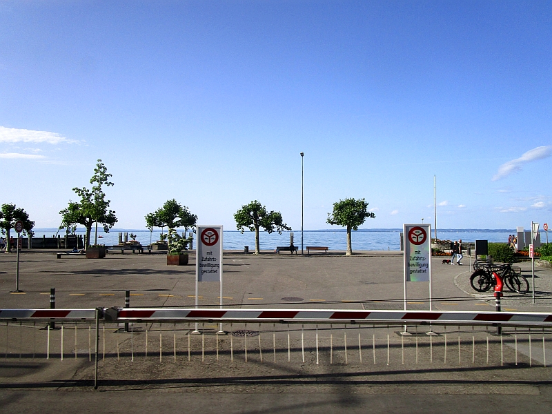 Fahrt am Hafen von Rorschach